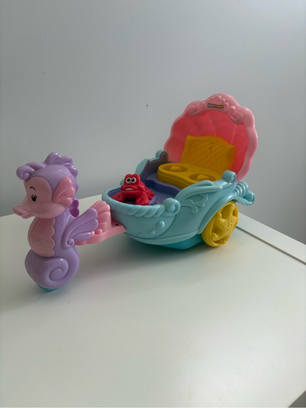 Fisher-Price Little People Disney Ariel Musical Seahorse Carriage